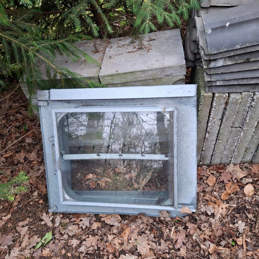 6 pans dakraam vlakke mulden, Doe-het-zelf en Verbouw, Glas en Ramen, Gebruikt, Minder dan 80 cm, Minder dan 80 cm, Ophalen of Verzenden