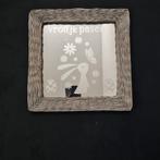 Vrolijk Pasen spiegel met vergrijsd rieten rand, Ophalen of Verzenden