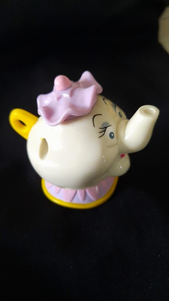Mevrouw Theepot (Mrs. Potts) figuur - Belle en het Beest, Verzamelen, Disney, Ophalen of Verzenden, Gebruikt