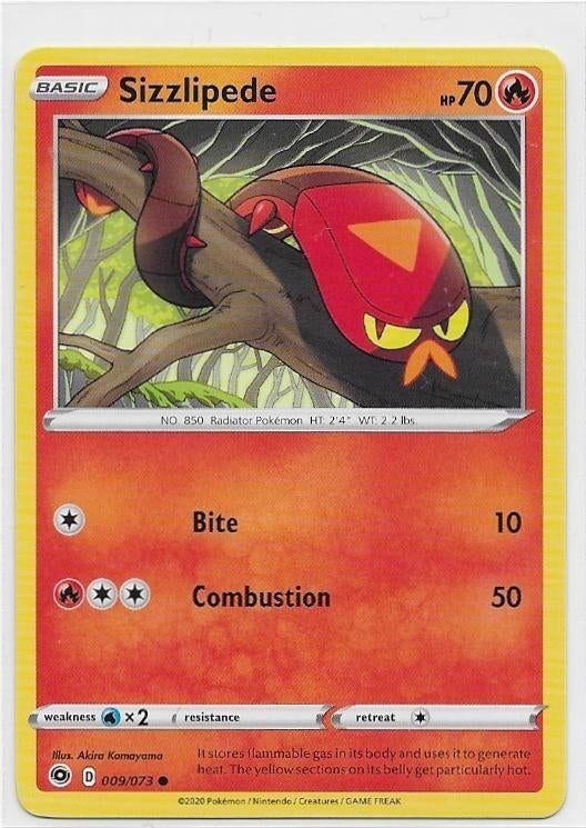 Champions Path,  Sizzlipede [common] 9/73, Verzenden, Nieuw, Losse kaart