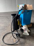 Mobiele Zandstraler 50L - met 5 zakken alusilicaat, Ophalen of Verzenden, Zo goed als nieuw