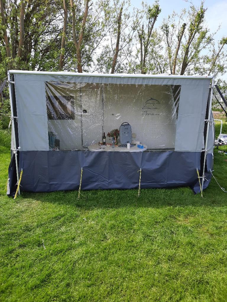 Caraven/Camper Voorwand + 2 Zijwanden, Caravans en Kamperen, Tentaccessoires, Gebruikt, Ophalen