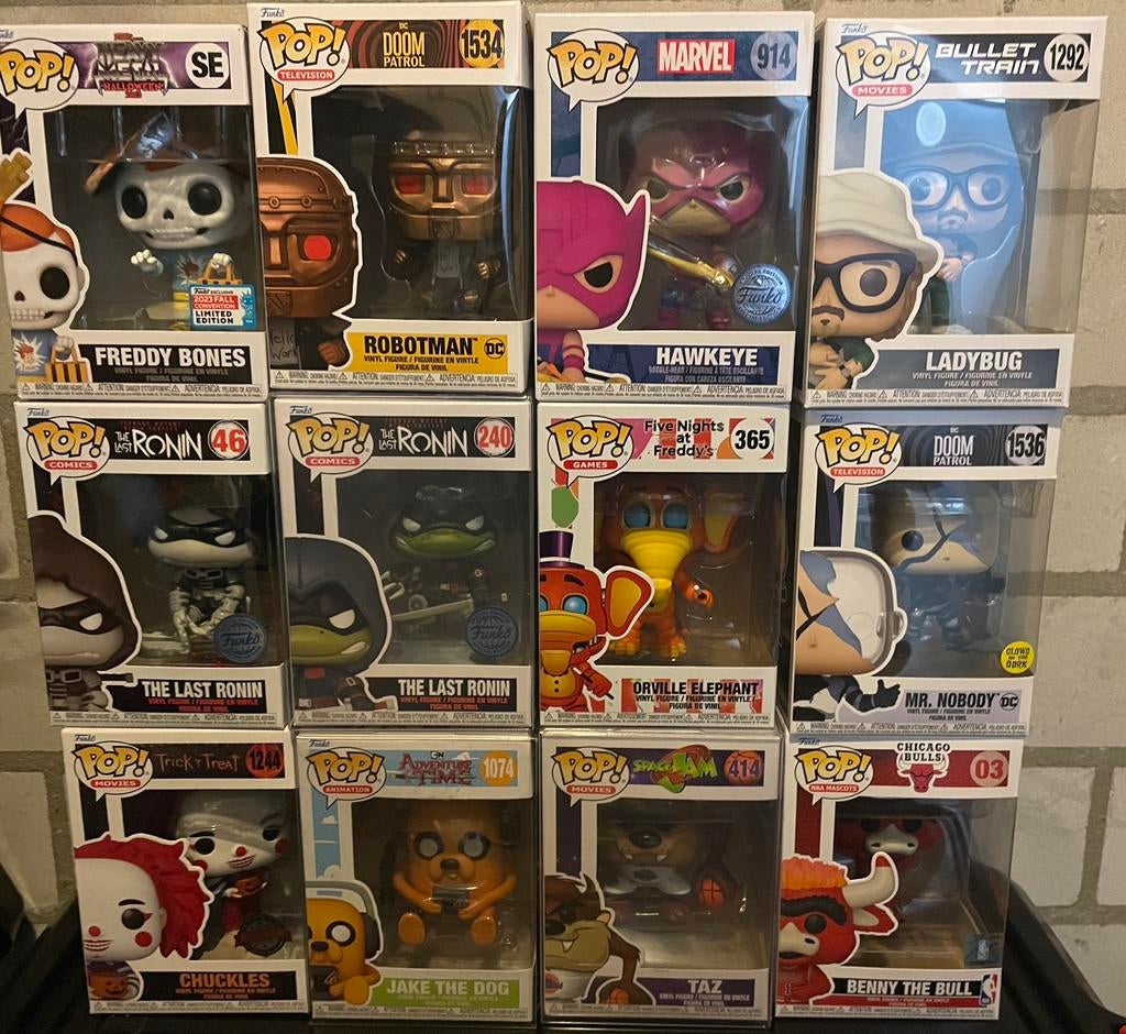 Funko verzameling, Ophalen of Verzenden, Zo goed als nieuw