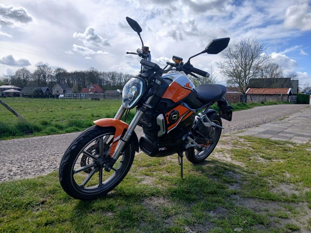 Super Soco TSx 2021 met snellader, slot en kapotte 2e accu, Ophalen of Verzenden, Zo goed als nieuw, Overige typen, Overige merken