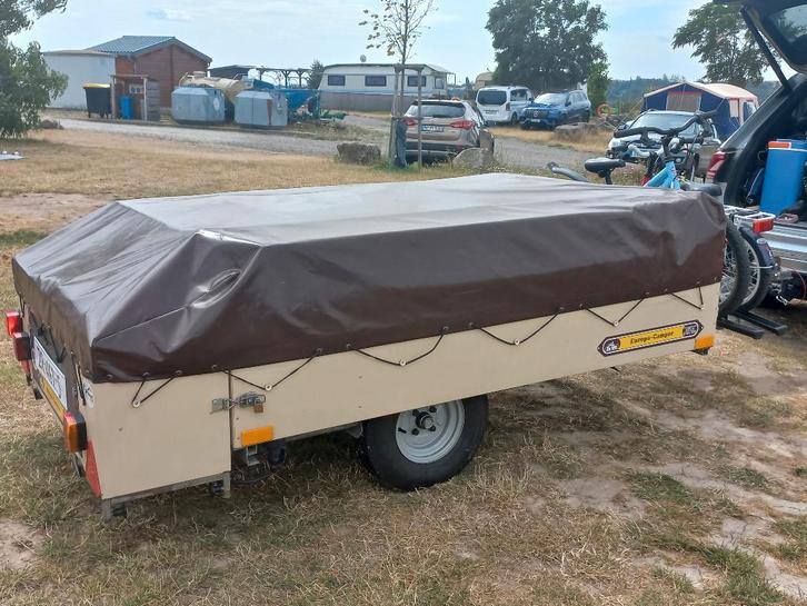 vouwwagen, Caravans en Kamperen, Vouwwagens, Europa Camper, tot en met 4, Beige, Aanwezig, Ophalen