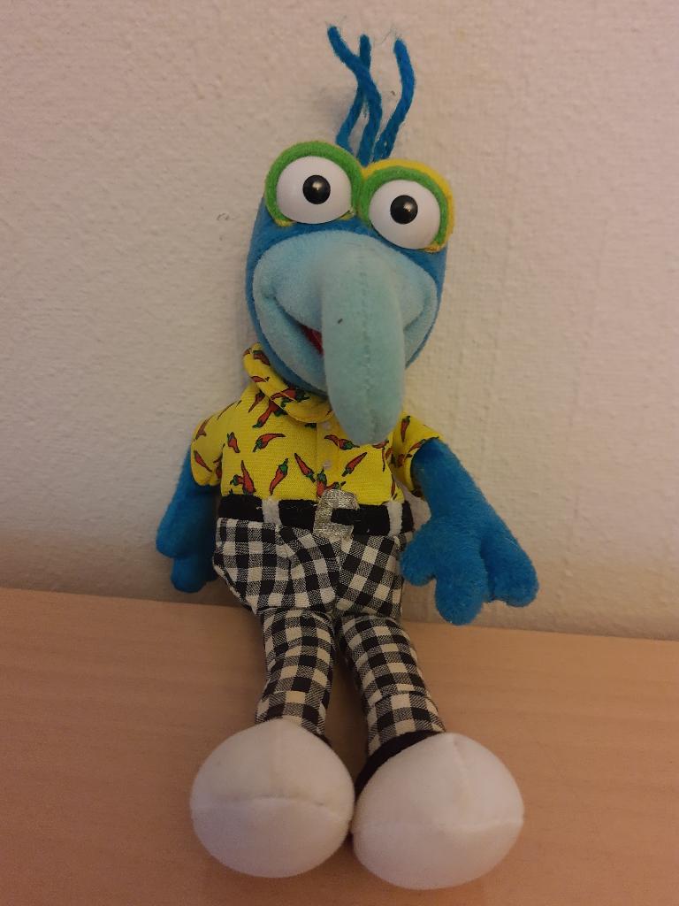 The Muppets Gonzo knuffel (20 cm), Ophalen of Verzenden, Gebruikt, Tv, Actiefiguur of Pop