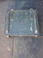 Grote zware Engelse legerkist - Militaria / Salontafel, Ophalen, Landmacht, Engeland, Kist of Geocache