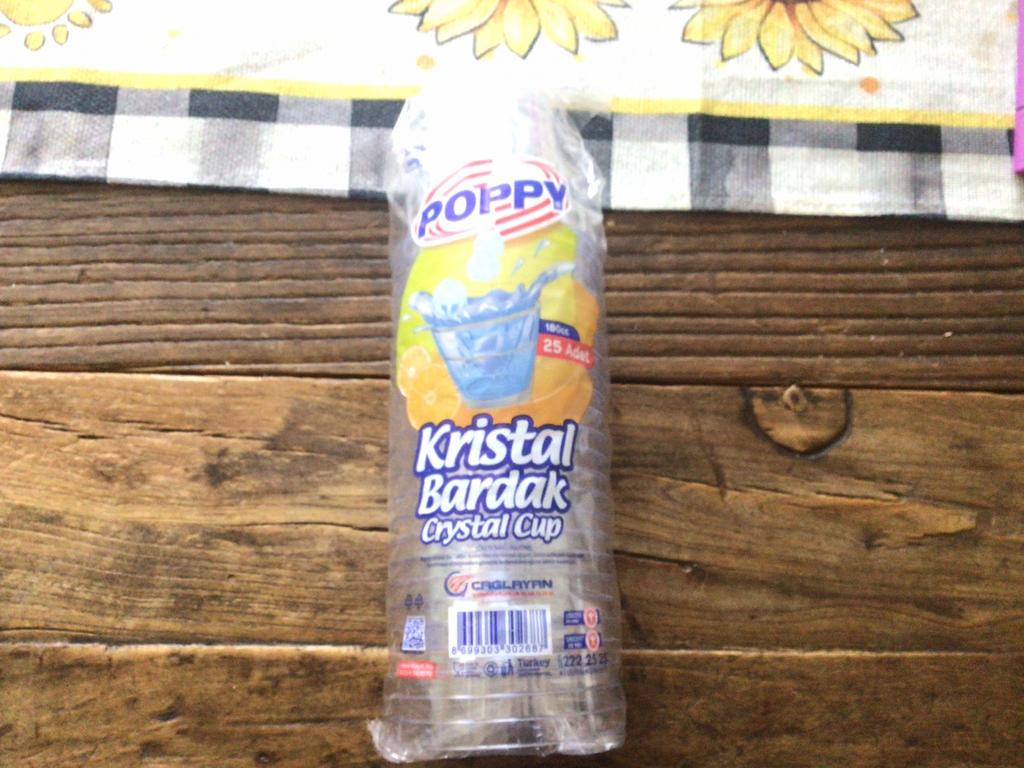 Tk plastic limonade bekertjes 180 cc per rol van 25 stuks ., Ophalen