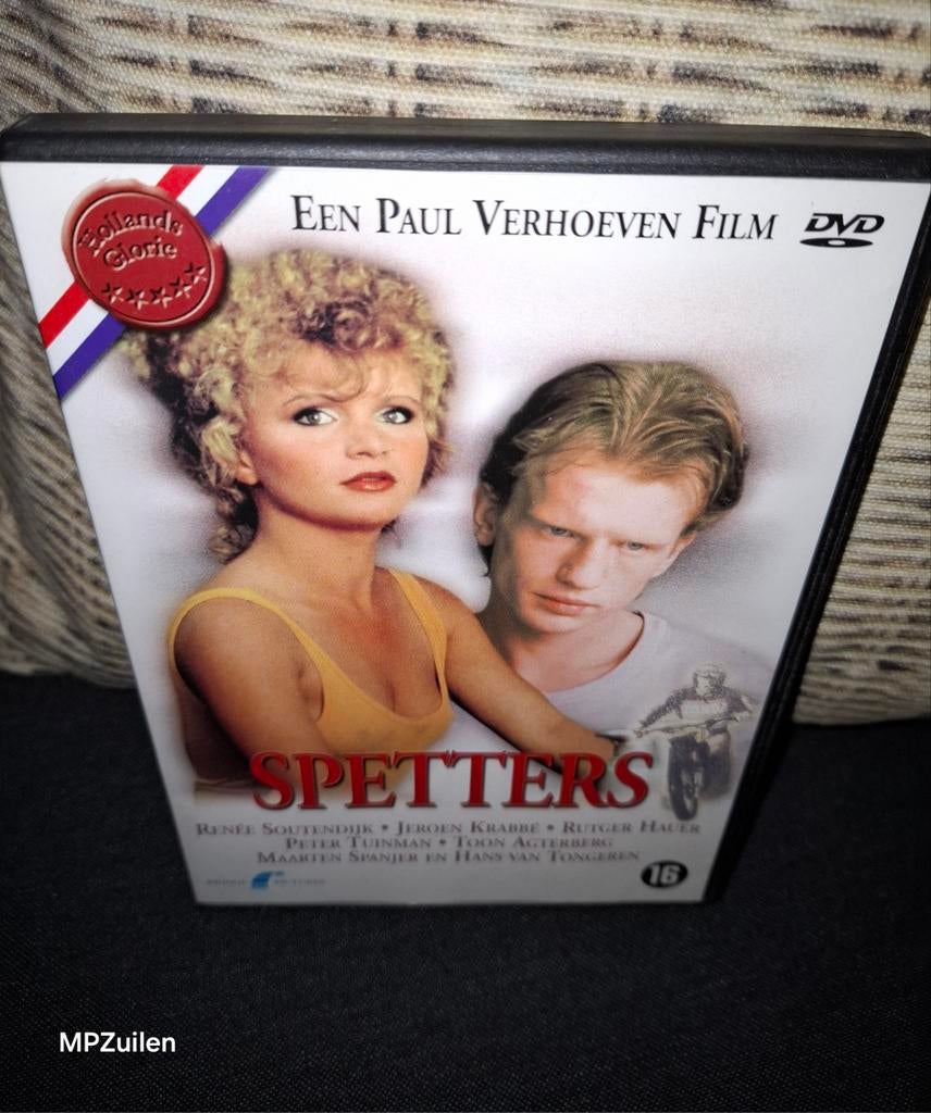 Spetters, Cd's en Dvd's, Vanaf 16 jaar, Drama, Ophalen of Verzenden, Zo goed als nieuw