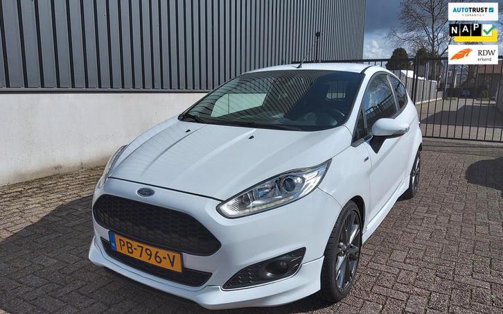 Ford Fiesta 1.0 EcoBoost ST Line|full options®|org-NL & NAP, Auto's, Ford, Bedrijf, Te koop, Fiësta, ABS, Airbags, Airconditioning