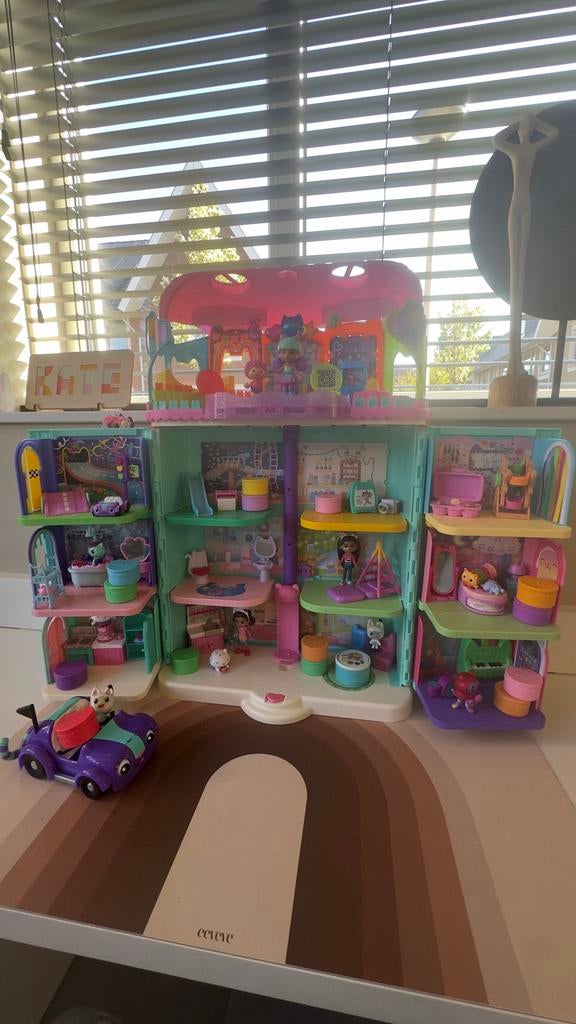 Overcompleet Gabby's Poppenhuis met extra's, Ophalen of Verzenden, Zo goed als nieuw, Meisje