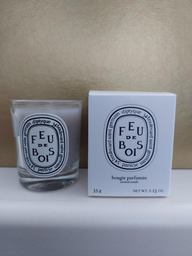 Diptyque - Feu de Bois (kaars), Overige materialen, Wit, Nieuw, Ophalen of Verzenden
