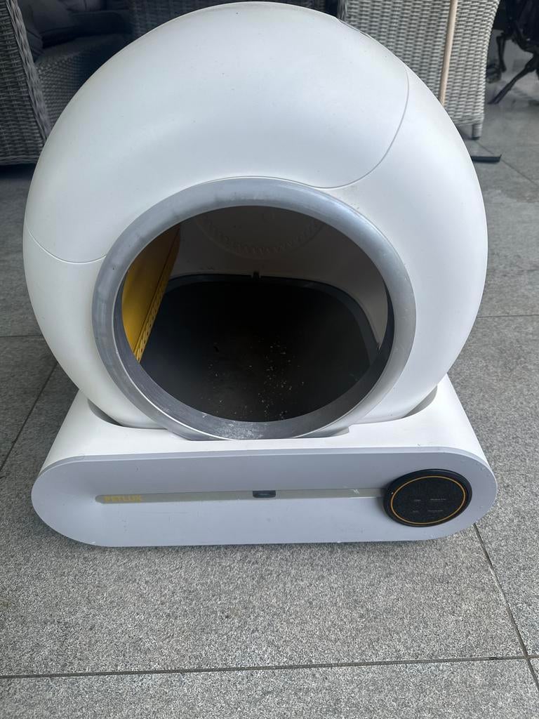 Petlux V2 zelfreiniginde kattenbak, Ophalen of Verzenden, Gebruikt