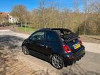 Fiat 500 1.4 121KW Abarth 2017 Zwart, Auto's, Fiat, Voorwielaandrijving, 4 cilinders, Zwart, Handgeschakeld