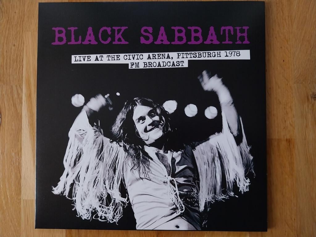 Lp - BLACK SABBATH  - Live at the Civic Arena - 1978, Ophalen of Verzenden, Zo goed als nieuw