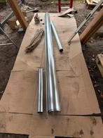 2x Nedzink Mastgoot zink M333, 3 meter, Ophalen, 2 tot 4 meter, Nieuw, Zink