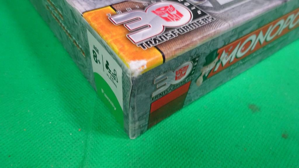 Monopoly Trans-formers bordspel, ., Ophalen of Verzenden, Zo goed als nieuw, .