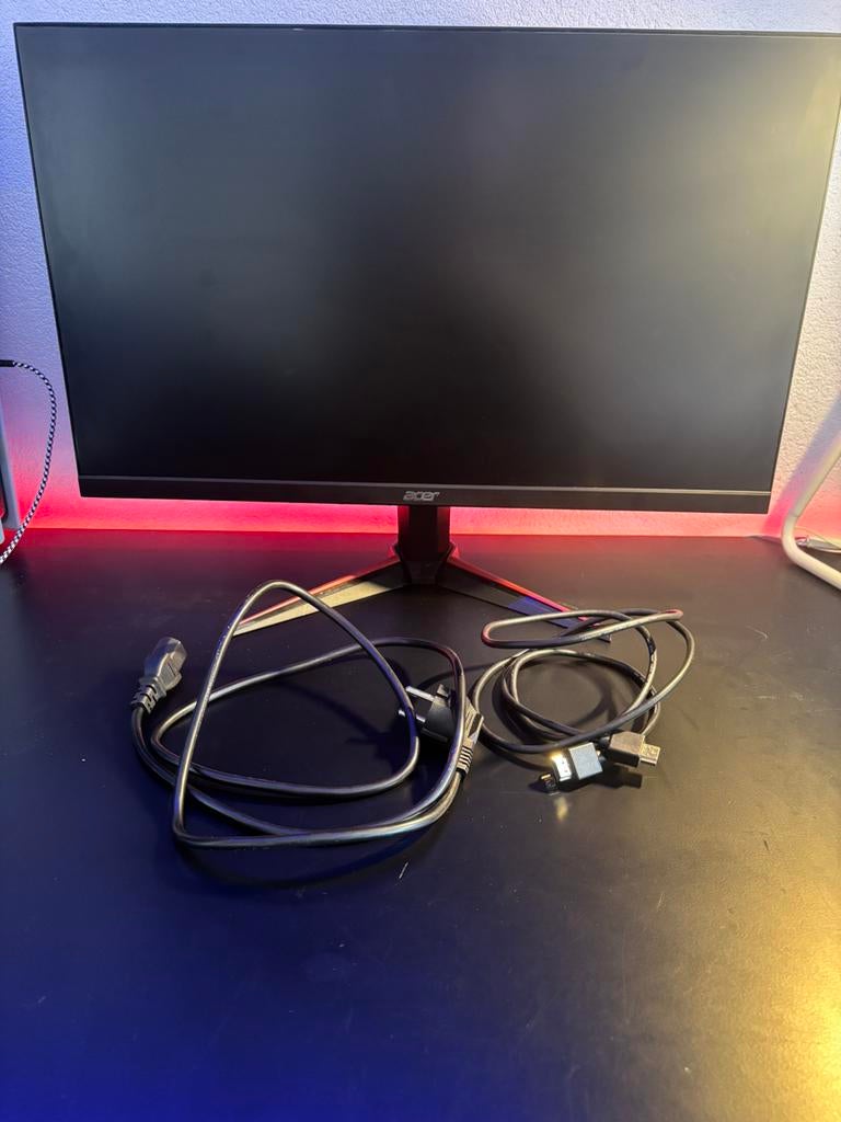 Acer VG240Y 24” IPS Monitor  – incl. HDMI & stroomkabel, Gaming, IPS, Full HD, Ophalen of Verzenden