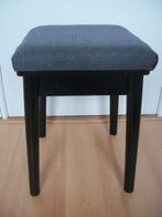 Houten Krukje - Songmics - Grijs - 33 x 33 x 46 hoog - zgan, Ophalen of Verzenden, Zo goed als nieuw, Hout