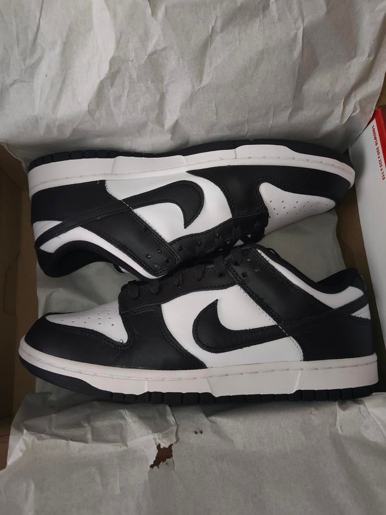 Nike Dunk Low 'Panda' EU44, Zwart, Nike, Nieuw, Ophalen of Verzenden