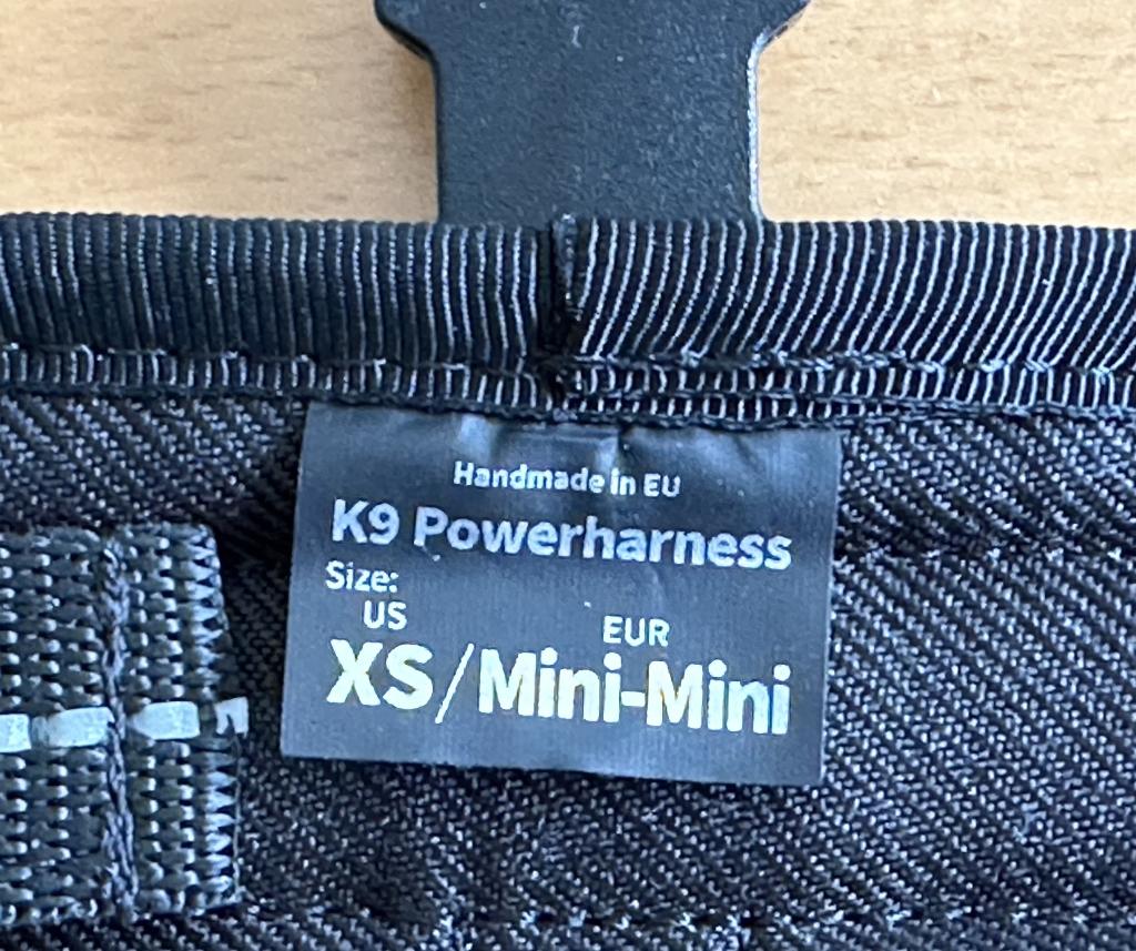 Julius-K9 power harness XS zwart, Ophalen, Zo goed als nieuw, Hondenriem-accessoire