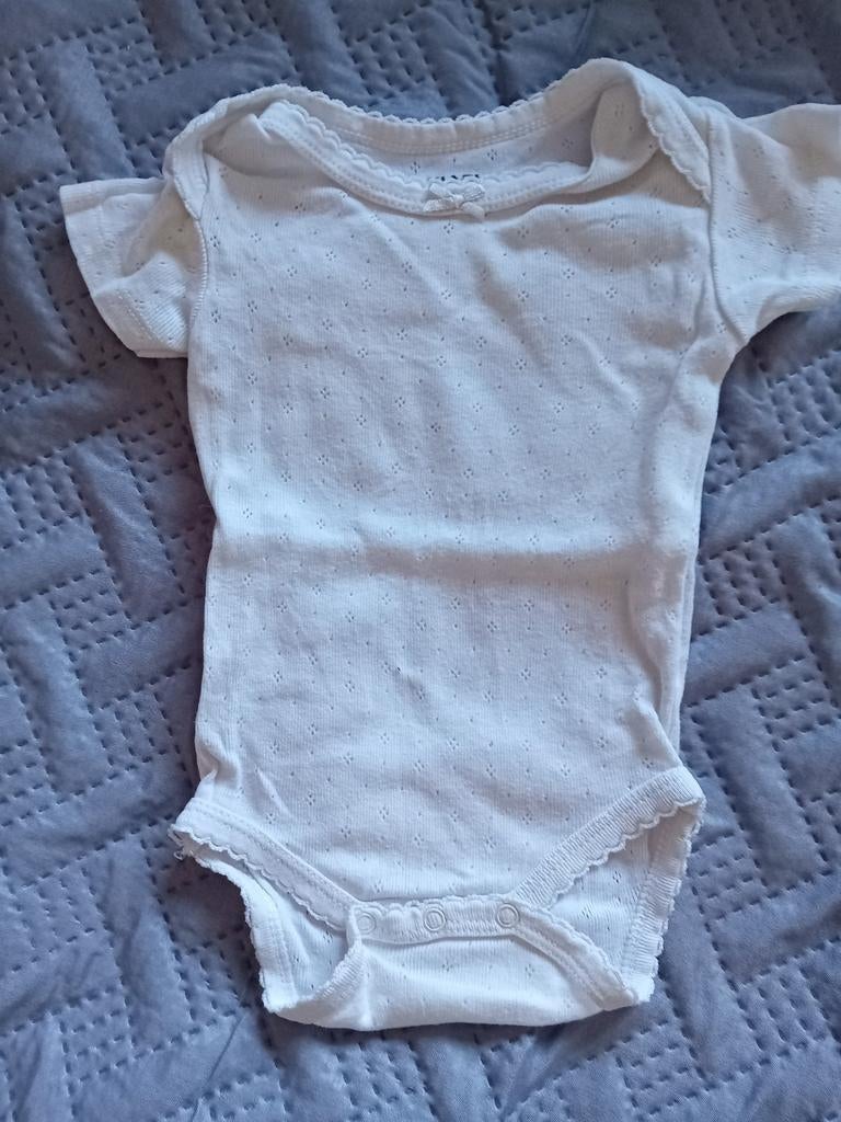 Kiabi romper korte mouw katoen maat 56-62, Kiabi, Nacht- of Onderkleding, Gebruikt, Meisje