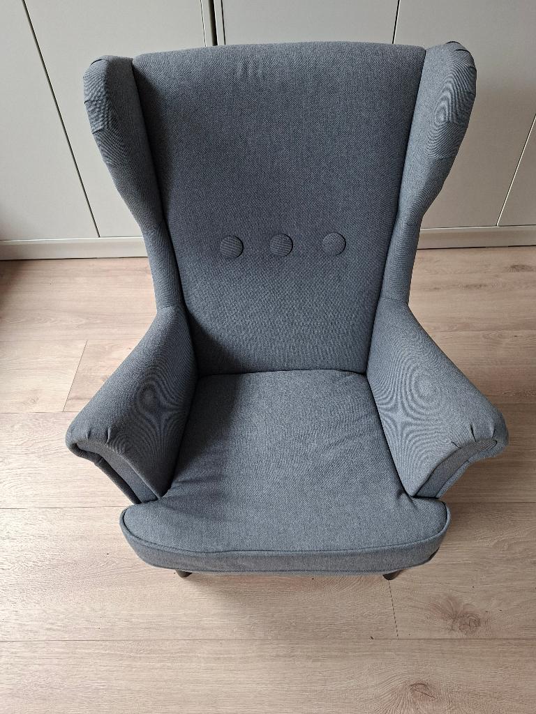 Kinderfauteuil Ikea Strandmon, Ophalen, Zo goed als nieuw, Stoel(en)