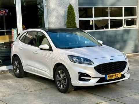 Ford KUGA 2.5 PHEV ST-Line X|Pano|Trekhaak|Alcantara|Head-Up, Auto's, Ford, 14 kWh, Gebruikt, 4 cilinders, Verwarming stoelen achter