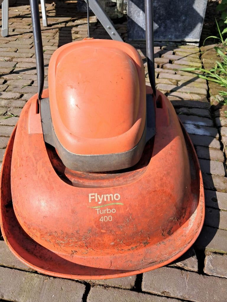 Flijmo turbo 400 zweefmaaier, Ophalen, Gebruikt, Elektrische grasmaaier, Flymo