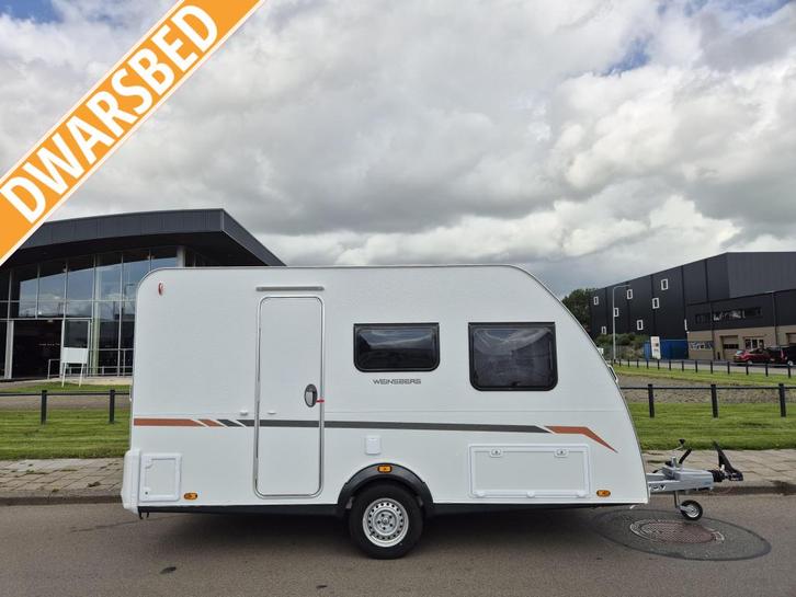 Weinsberg CaraCito 390 QD, Caravans en Kamperen, Caravans, Bedrijf, tot en met 3, 750 - 1000 kg, Treinzit, Overige merken, Dwarsbed