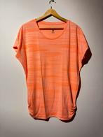 Sportshirt, zalm/oranje, H&M, mt. M, Kleding | Dames, Sportkleding, Ophalen of Verzenden, Zo goed als nieuw, Maat 38/40 (M), Oranje