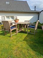 teak tuinmeubelen, Ophalen, Gebruikt, Teakhout
