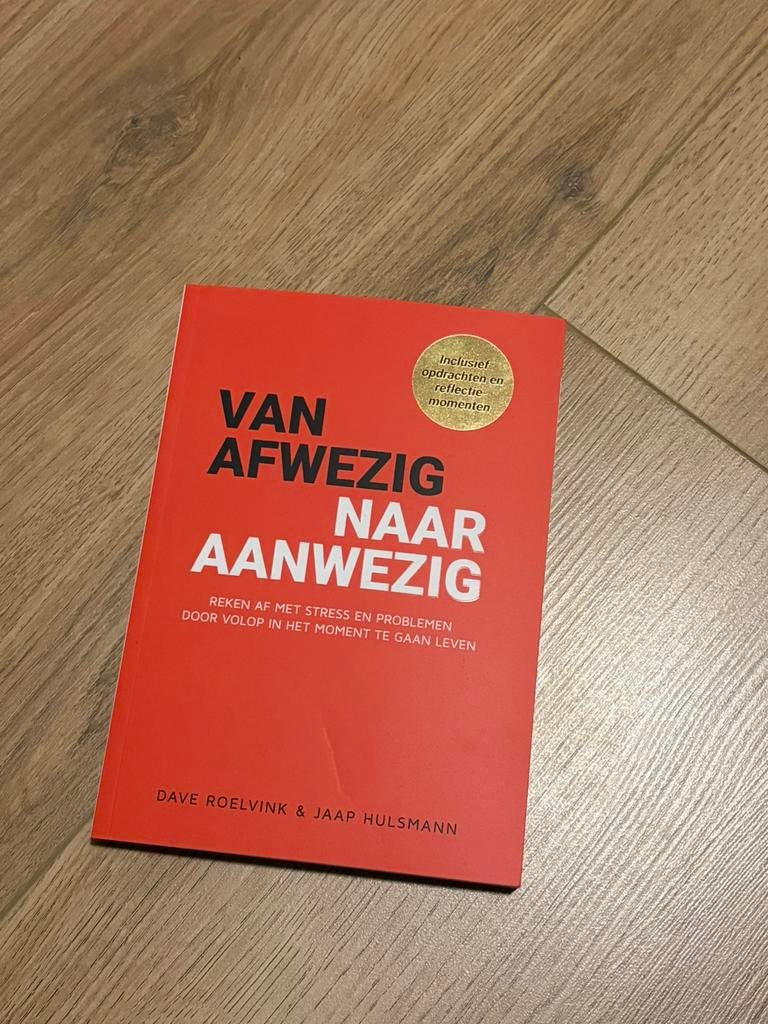 Van afwezig naar aanwezig - Dave Roelvink, Ophalen of Verzenden, Nieuw, Overige uitgevers