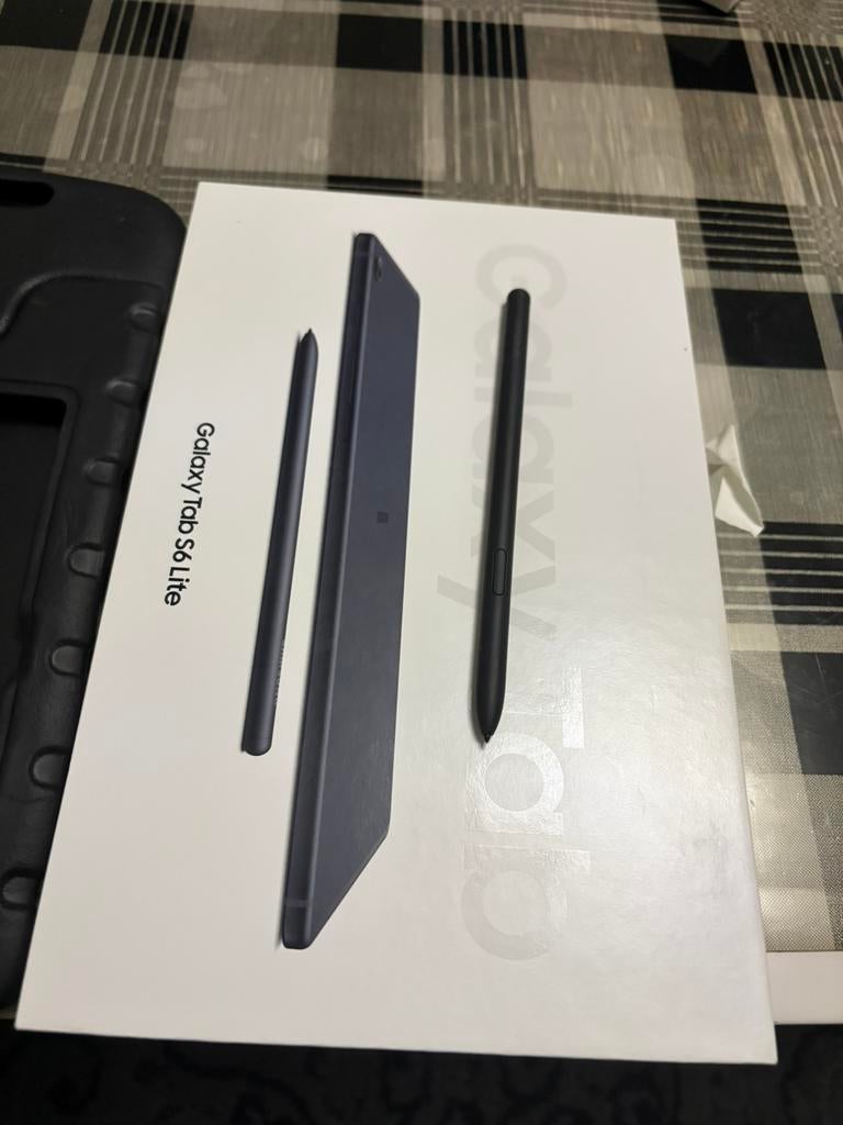 Samsung Galaxy Tab S6 Lite 64GB 4G + S Pen + Hoes, Computers en Software, Apple iPads, Zo goed als nieuw, 10 inch, 64 GB, Grijs
