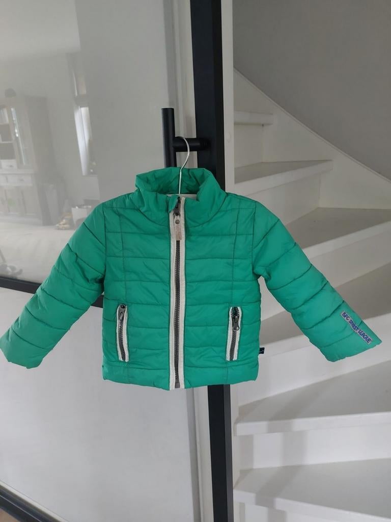 Leuke groene tussendoorjas maat 74 Babyface, Kinderen en Baby's, Babykleding | Maat 74, Babyface, Ophalen of Verzenden, Zo goed als nieuw