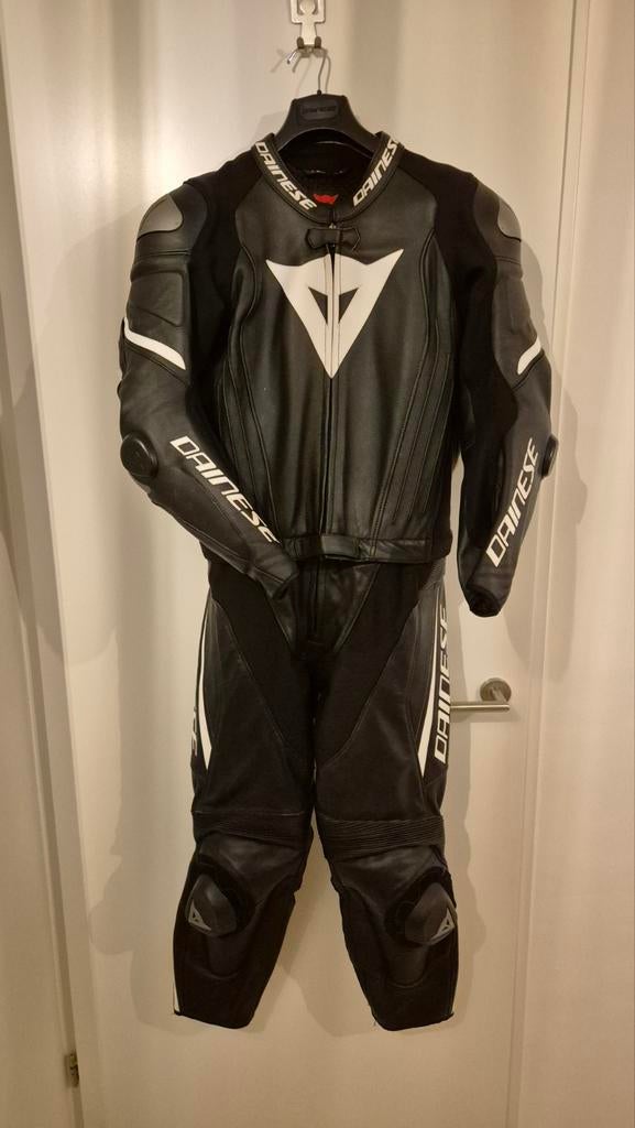 Dainese Laguna Seca 4 2-delig motorpak, Maat 50, Motoren, Kleding | Motorkleding, Ophalen, Tweedehands, Combipak