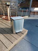 Eko prullenbak met 2 vakken, Ophalen, Met pedaal, 50 tot 75 cm, Zo goed als nieuw