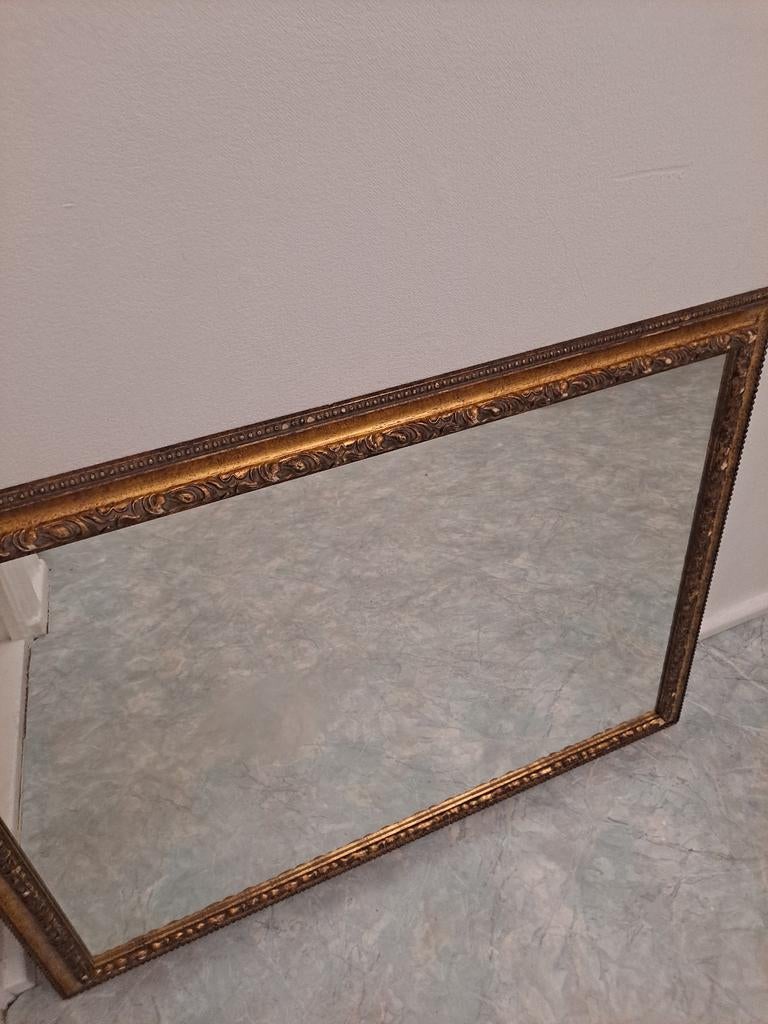 Grote spiegel 78 bij 58 cm kan je op twee .anderen hangen, Ophalen of Verzenden, Rechthoekig, 50 tot 75 cm, Minder dan 100 cm