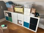 3x IKEA Expedit 4-vaks kast met accessoires en spiegel, Ophalen, Gebruikt