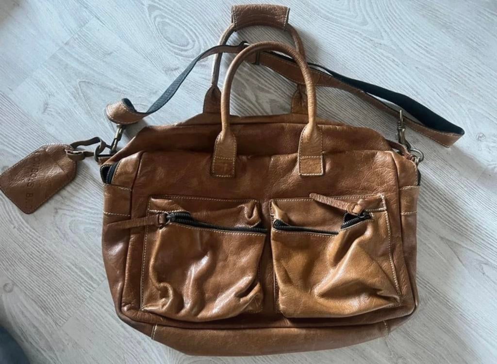 Cowboybag camel kleur, Sieraden, Tassen en Uiterlijk, Tassen | Damestassen, Ophalen of Verzenden, Zo goed als nieuw, Bruin