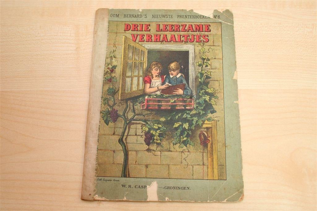 Antiek Kinderboek [1890] met Kleurenplaten, Ophalen of Verzenden