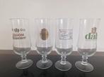 voor de verzamelaar 4 klassiek pilsener bierglazen, Ophalen of Verzenden, Zo goed als nieuw, Bierglas