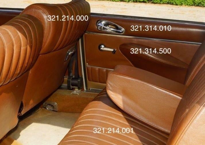 Stoel bekleding Citroen DS/ID, Auto-onderdelen, Interieur en Bekleding, Ophalen of Verzenden, Nieuw, Citroën