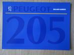 Autofolder: Peugeot 205 Rolland Carros Folder uit 1992 Nieuw, Ophalen of Verzenden, Nieuw, Peugeot