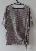 Mooie beige print dames Blouse, Kleding | Dames, Grote Maten, Ophalen of Verzenden, Nieuw, Beige, Blouse of Tuniek