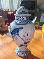 Antiek Chinees vaasje met deksel, Ophalen of Verzenden