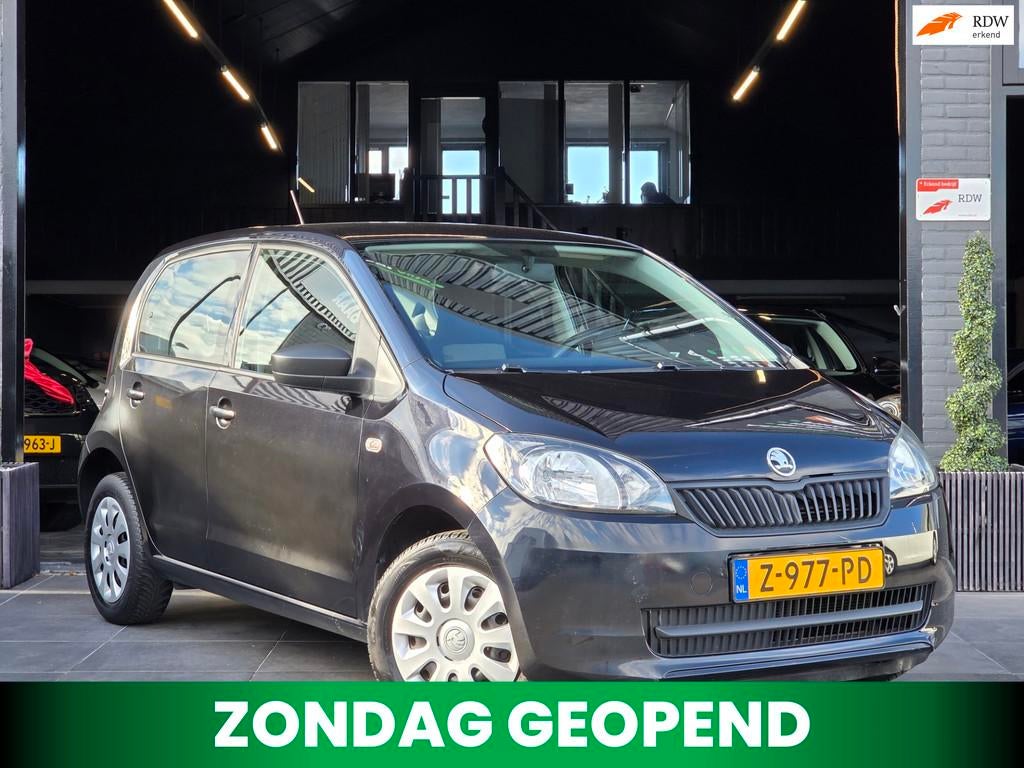 Skoda CITIGO 1.0 Greentech Active|Airco|5 deuren|El.ramen, Auto's, Skoda, Voorwielaandrijving, Euro 5, Stof, Gebruikt