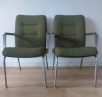 ♻️♻️️️2 vintage stoelen, groen, Artifort? SETPRIJS, Ophalen, Huis en Inrichting