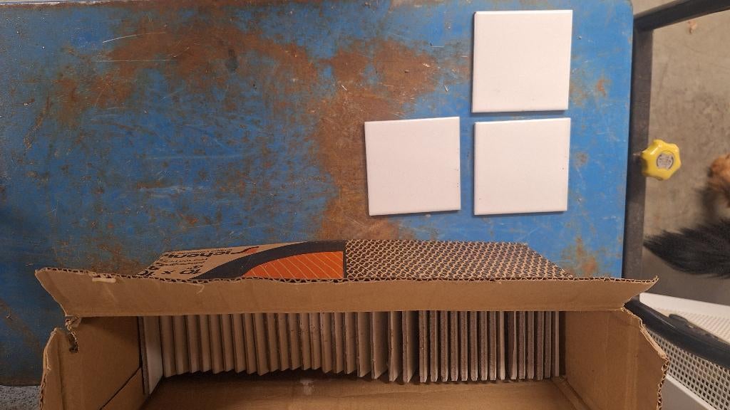 tegels, Nieuw, Minder dan 20 cm, Minder dan 5 m², Wandtegels