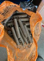 Trampoline zwart met rand  4,20( al gedemonteerd) in Nuland, Ophalen, Zo goed als nieuw